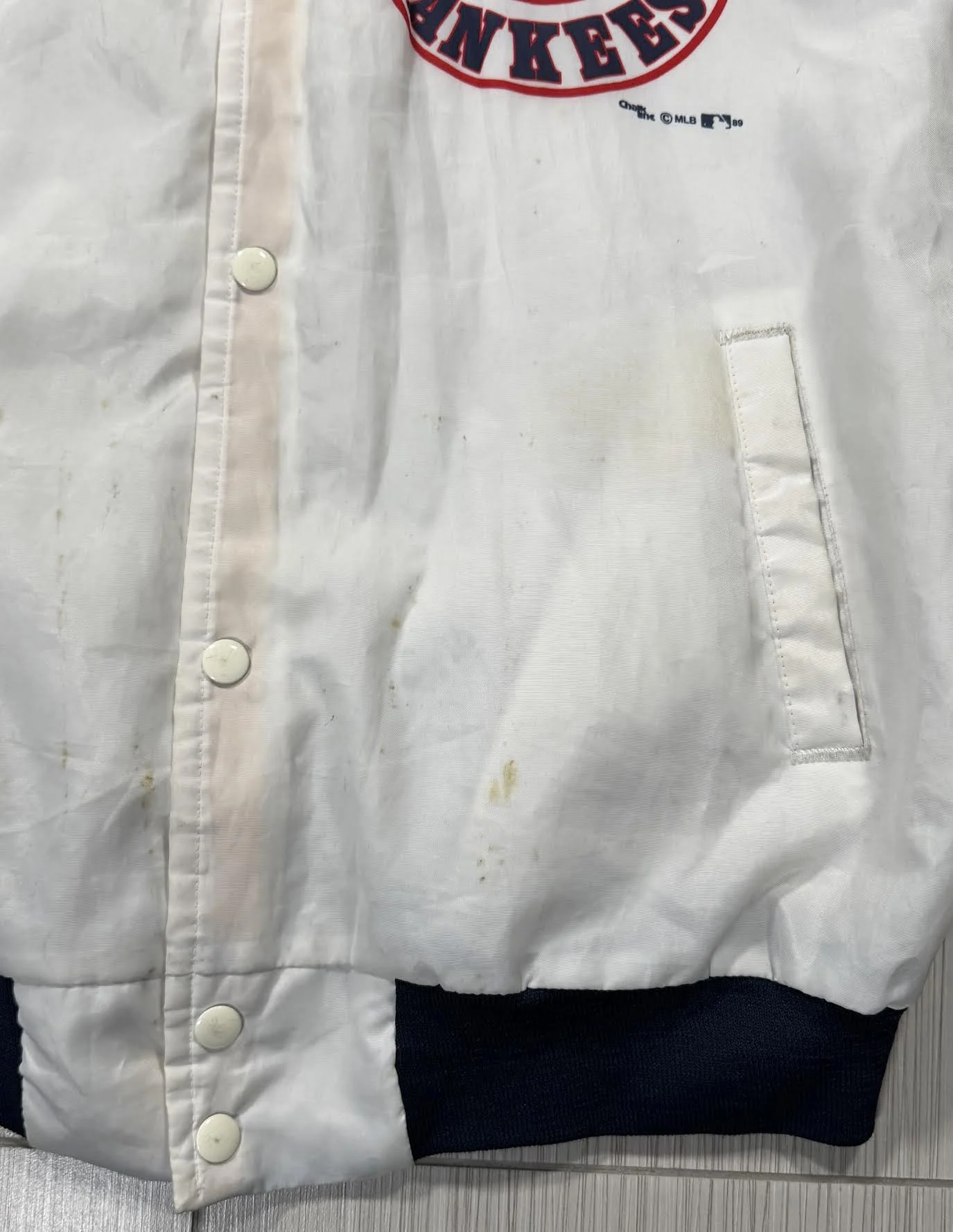 Vintage Chalk Line New York Yankees Jacket (Size XL) — RootsBK